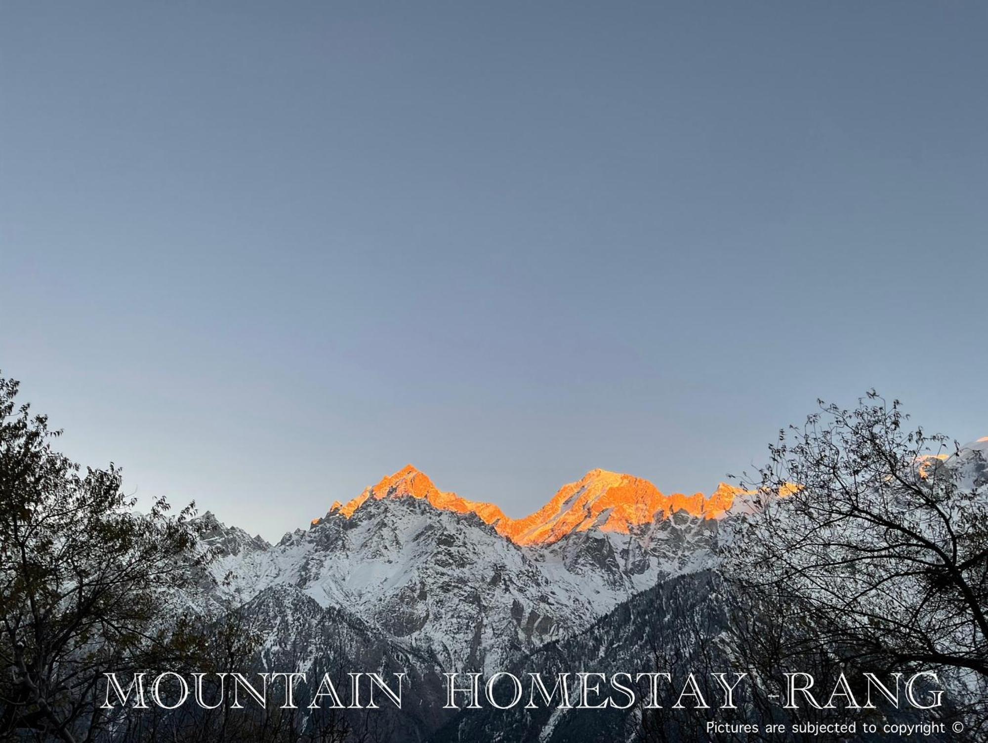 Mountain Home Stay -Rang, At Reckong Peo - Kalpa, Near Goyal Motors, Way To Petrol Pump At Itbp Quarters Екстериор снимка